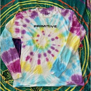 Primitive tie dye longsleeve